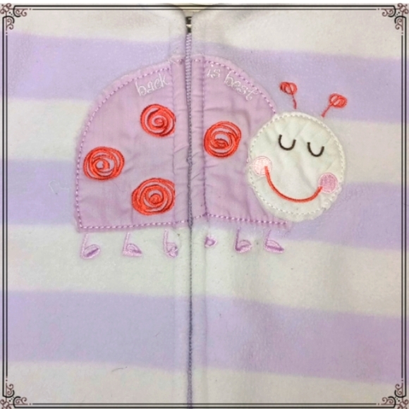 Sleep Sack Bundle X3 Baby Fleece Zip Up Cozy Sleepers - Picture 4 of 11